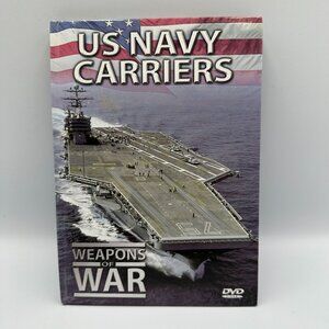 US Navy Carriers Weapons Of War Documentary DVD Approx 44 Minutes Region 0